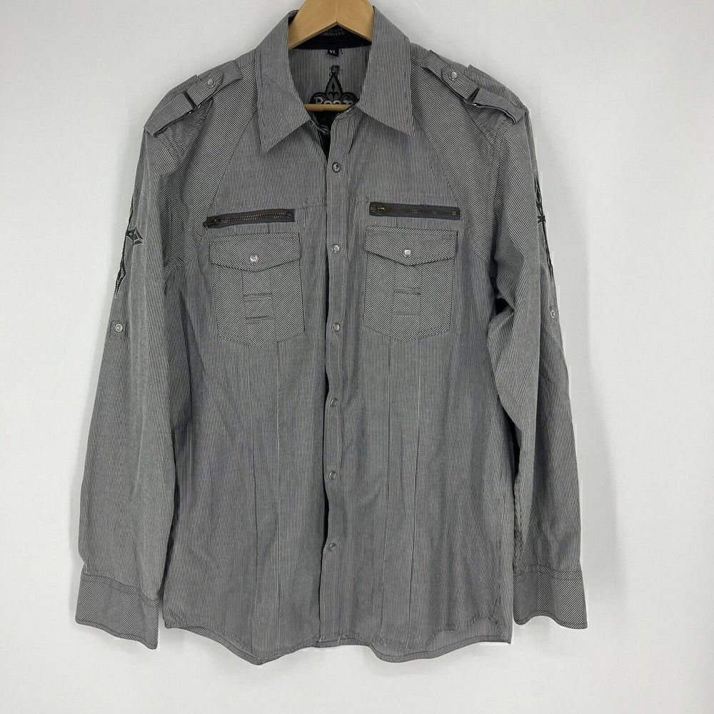 Roar Shirt Tab Long Sleeve Pearl Snap